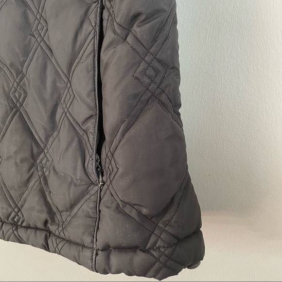 Eddie Bauer Goose Down Vest Quilted Black - Picture 11 of 11